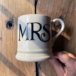 Emma Bridgewater Mrs Mug Wedding Vows Toast & Marmalade